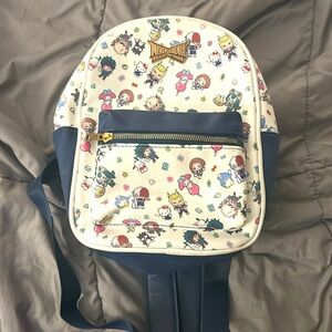 My Hero Academia x Hello Kitty and Friends mini backpack